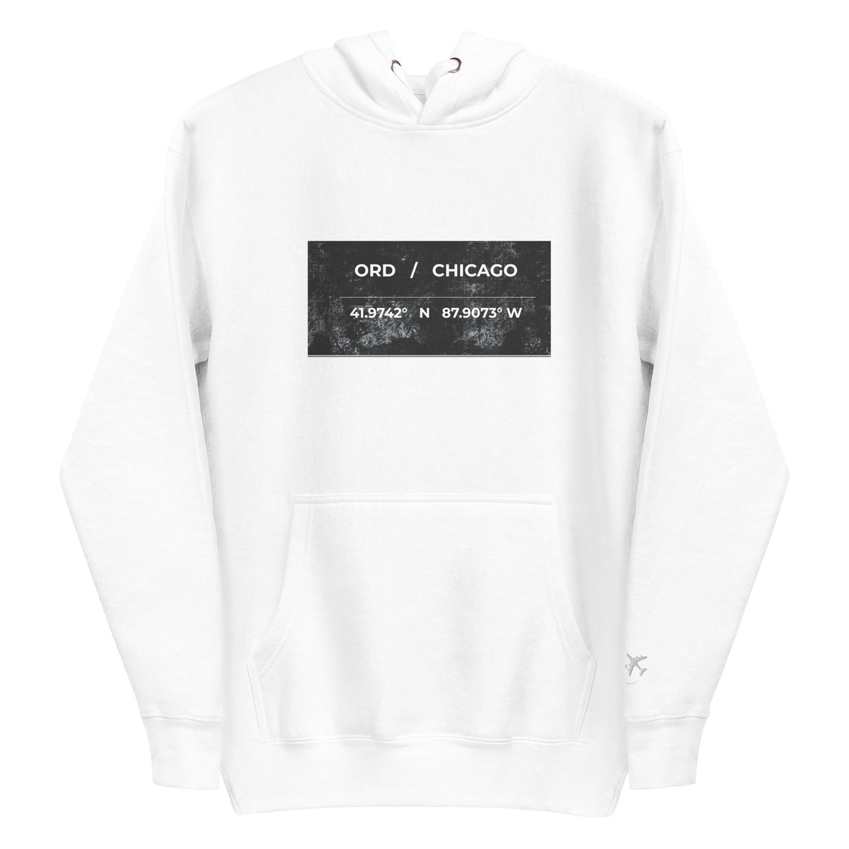 ORD / Chicago Airport Code Heavyweight Hoodie by Passport Outfitters