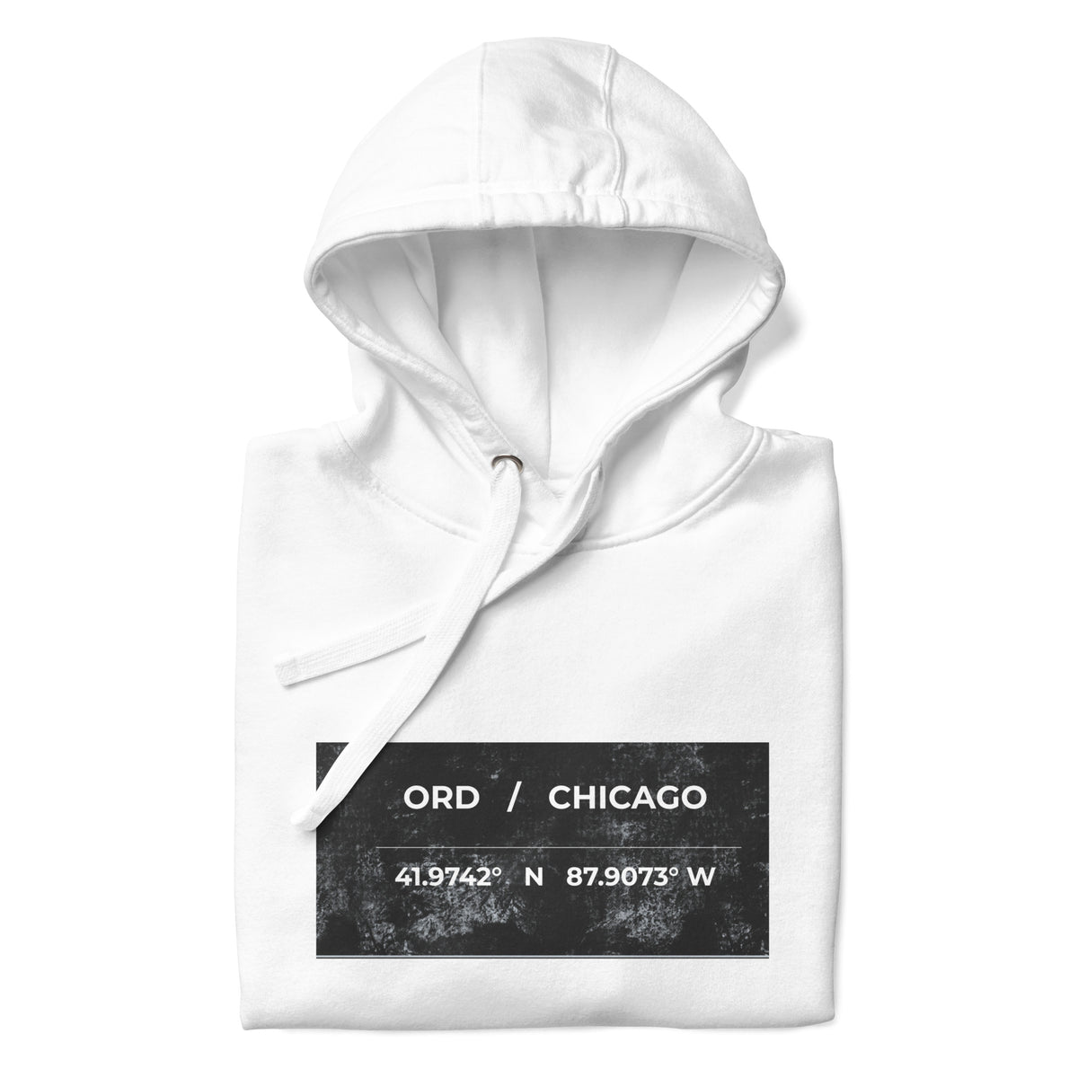 ORD / Chicago Airport Code Heavyweight Hoodie by Passport Outfitters