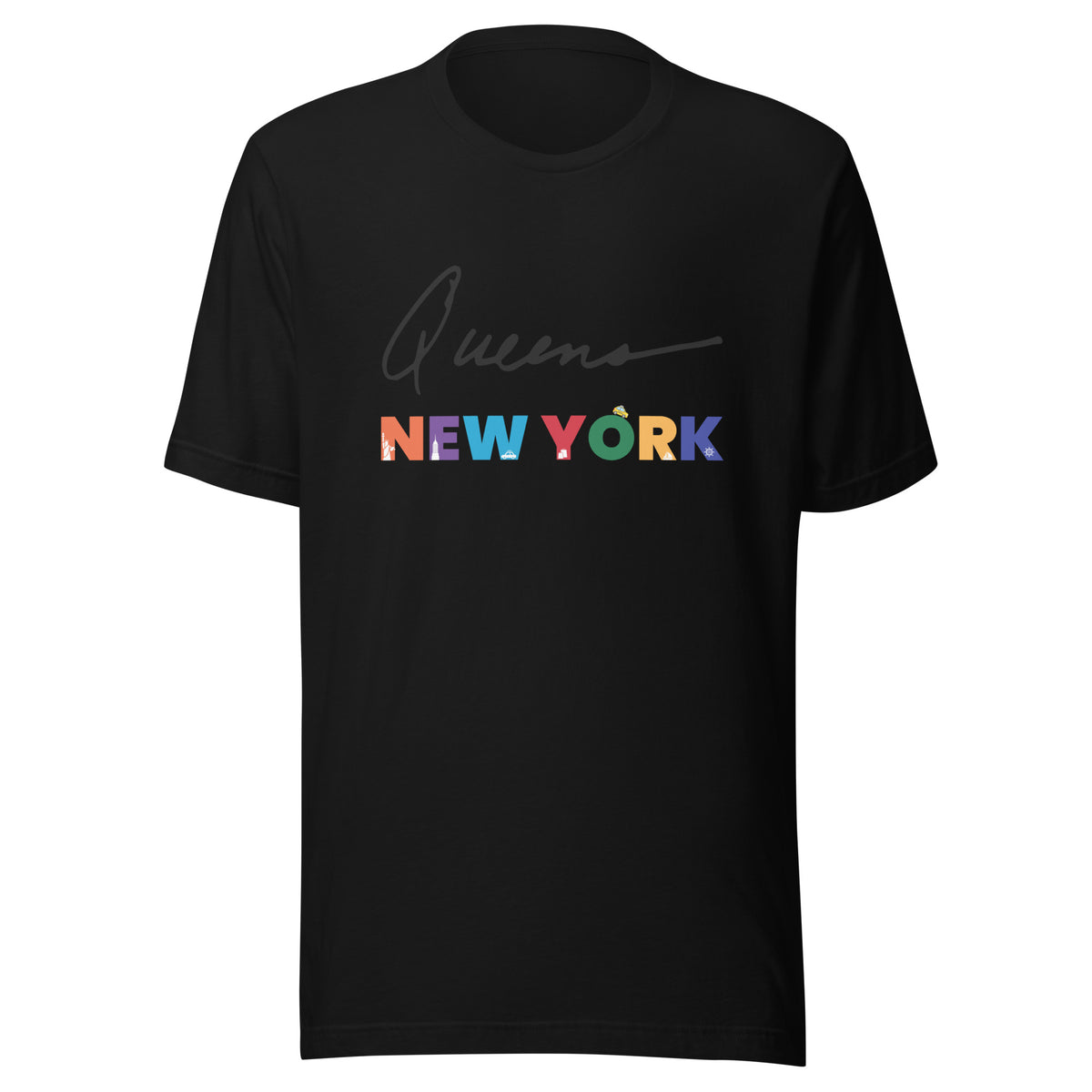 Queens NY Unisex t-shirt by Passport Outfitters