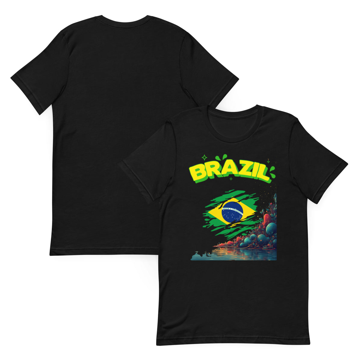 Brazil Travel Graphic Tee | Unisex World Country Pride T-Shirt by Passport Outfitters