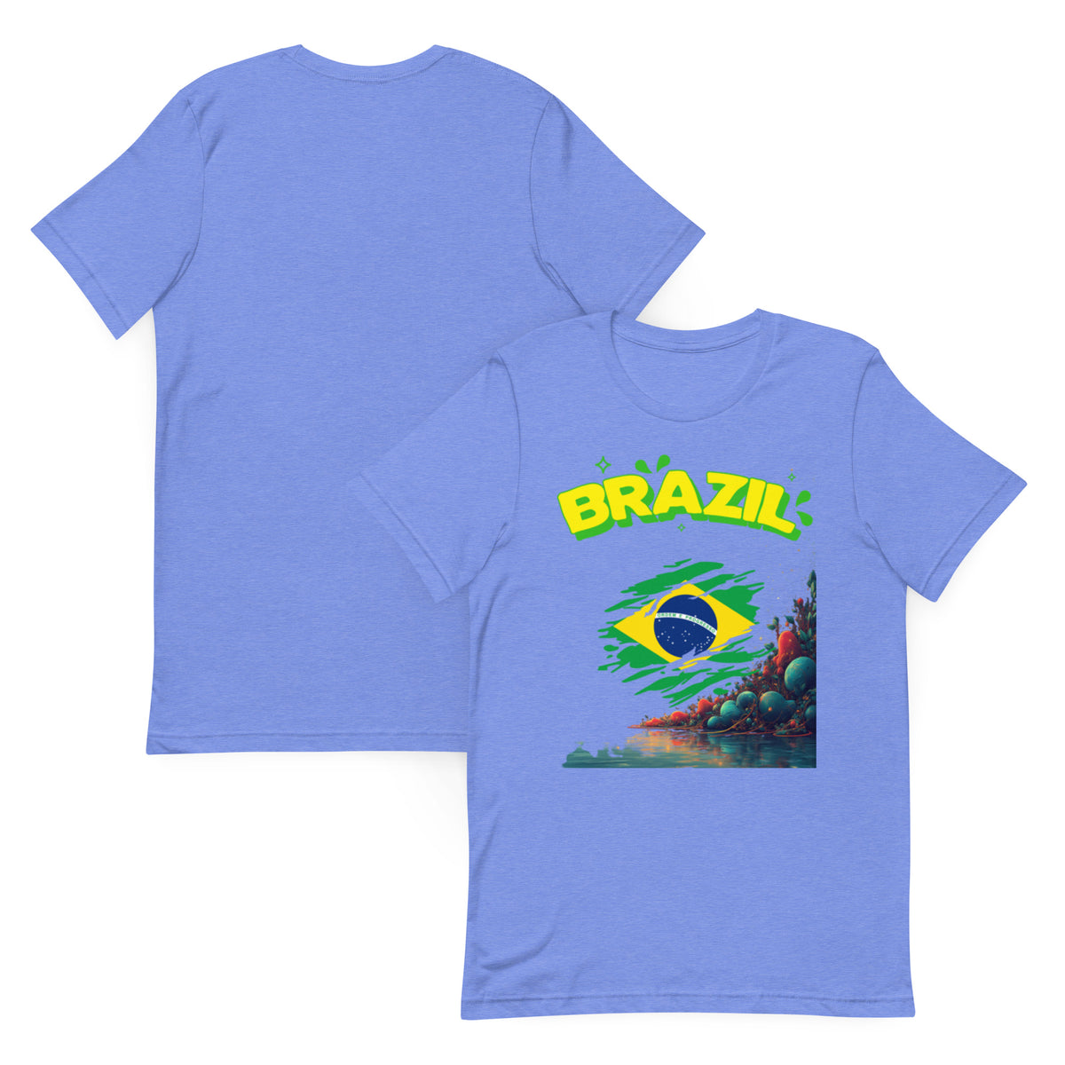 Brazil Travel Graphic Tee | Unisex World Country Pride T-Shirt by Passport Outfitters