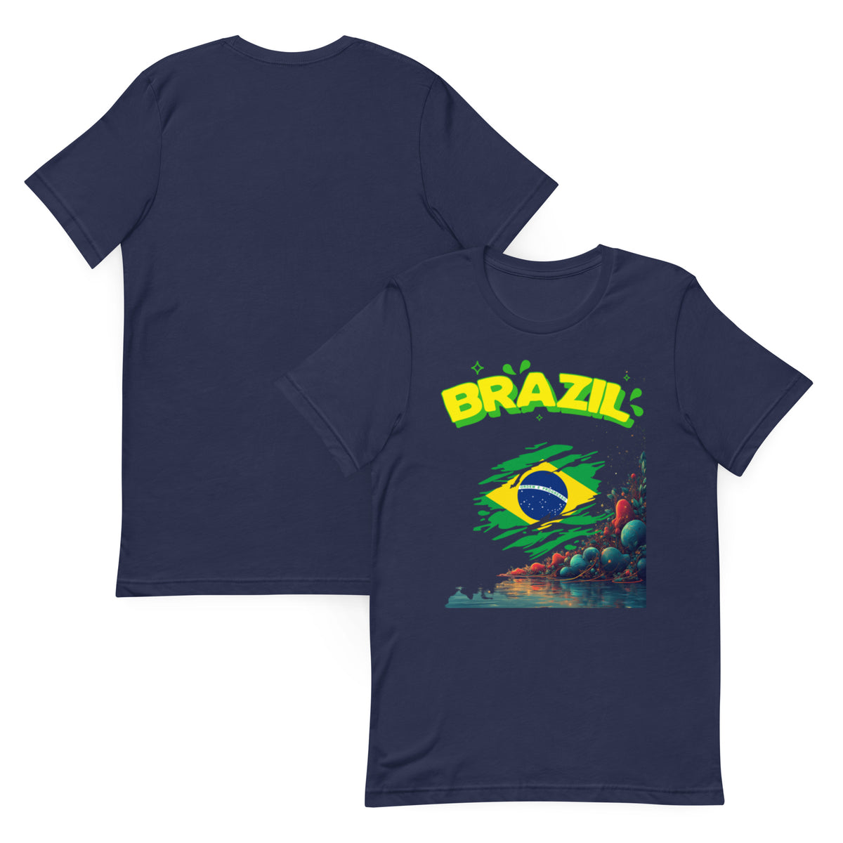 Brazil Travel Graphic Tee | Unisex World Country Pride T-Shirt by Passport Outfitters