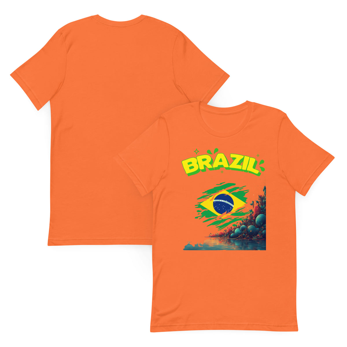 Brazil Travel Graphic Tee | Unisex World Country Pride T-Shirt by Passport Outfitters