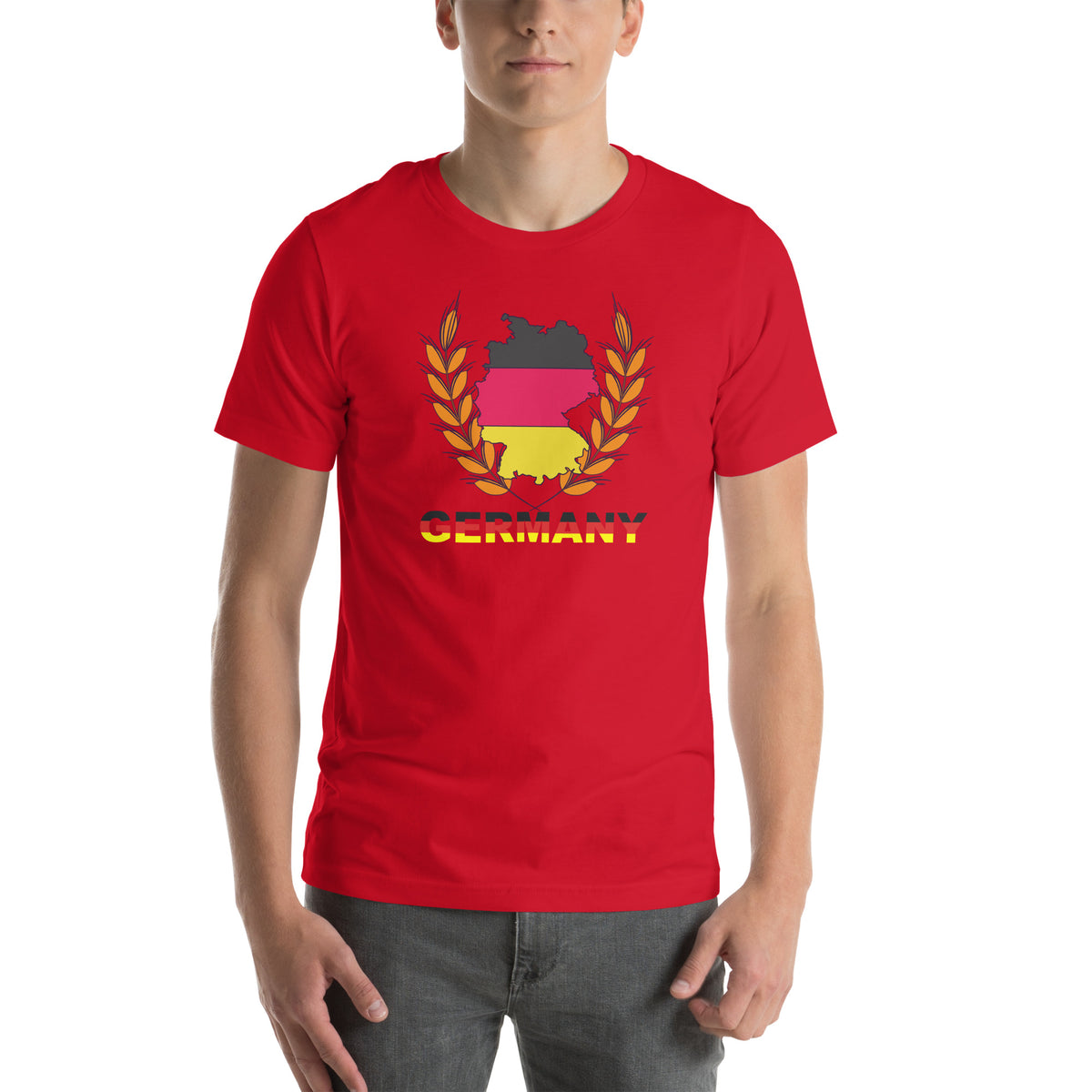 Germany Flag Unisex t-shirt by Passport Outfitters