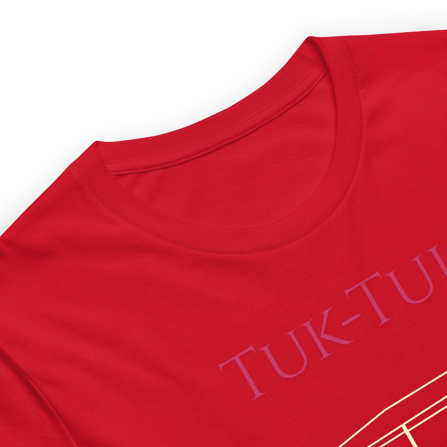 Tuk-Tuk Travel Tee – Crimson & Cream Edition by Passport Outfitters by Passport Outfitters