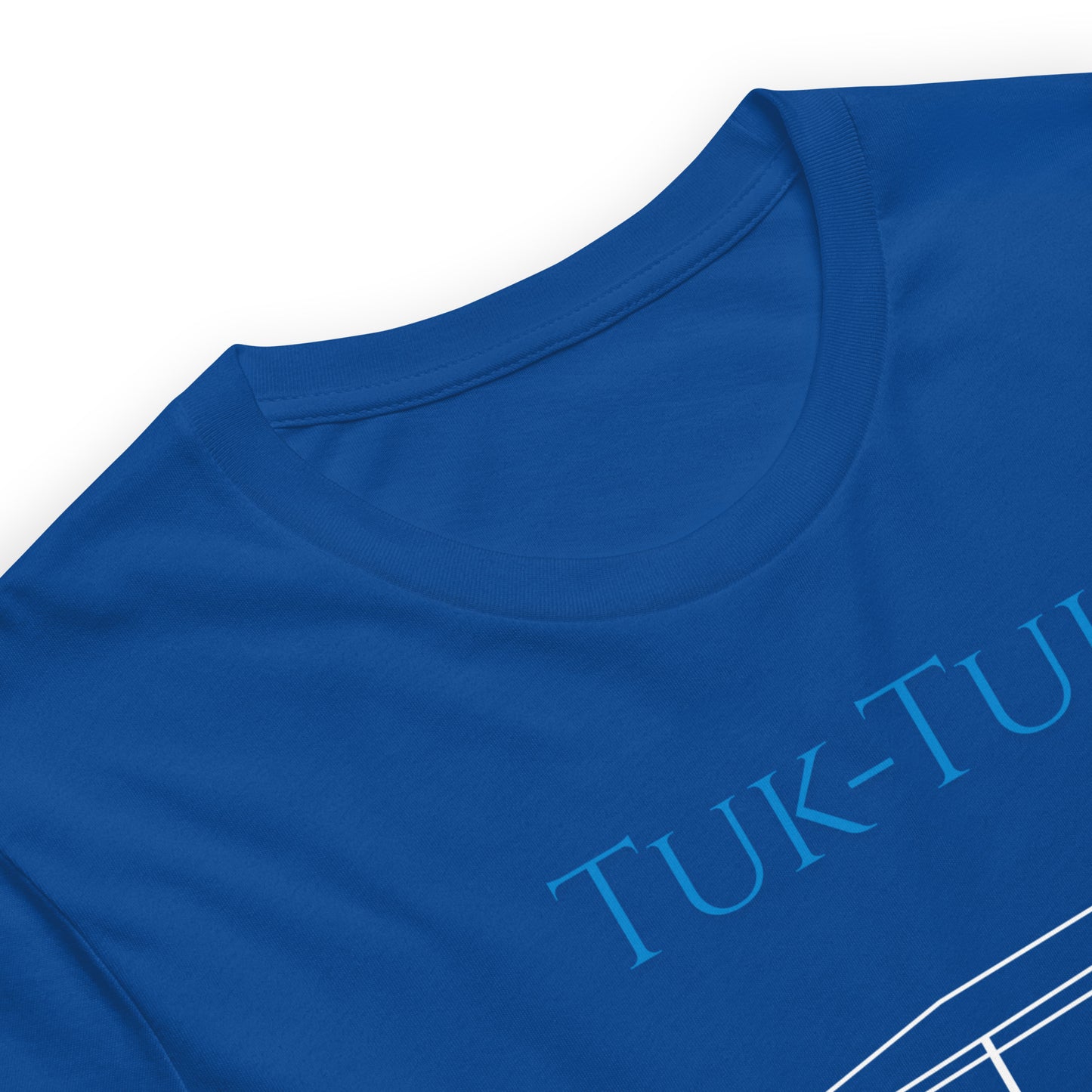 Tuk-Tuk Travel Tee – Royal Blue & White Edition by Passport Outfitters