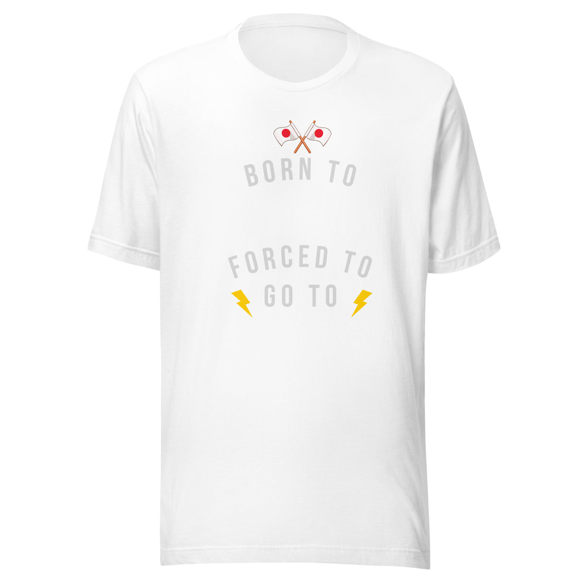 Born to Game Force to School Unisex t-shirt by Passport Outfitters