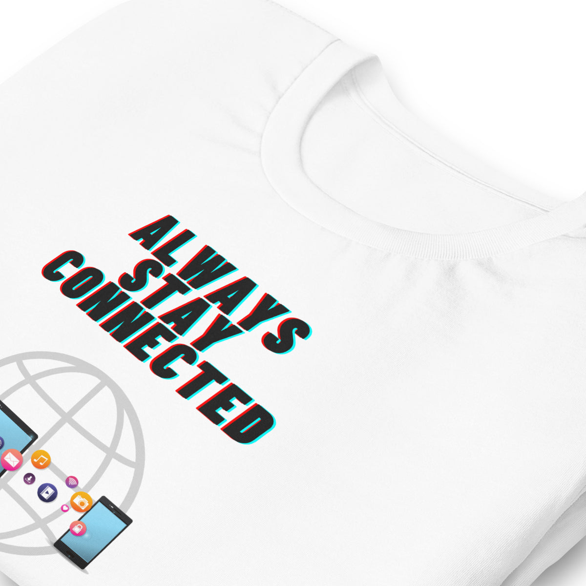 Stay Connected Unisex t-shirt by Passport Outfitters