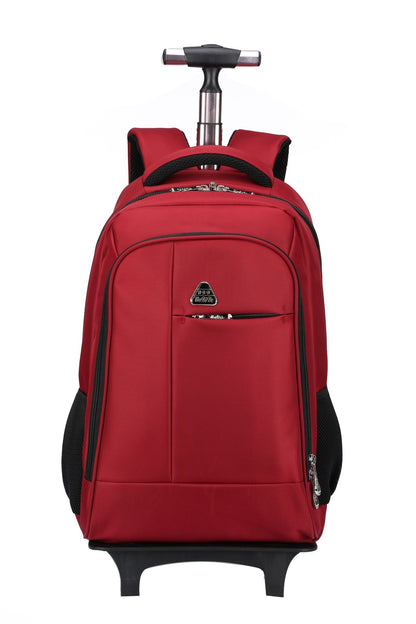 2-in-1 Detachable Wheeled Trolley Travel Backpack by Passport Outfitters