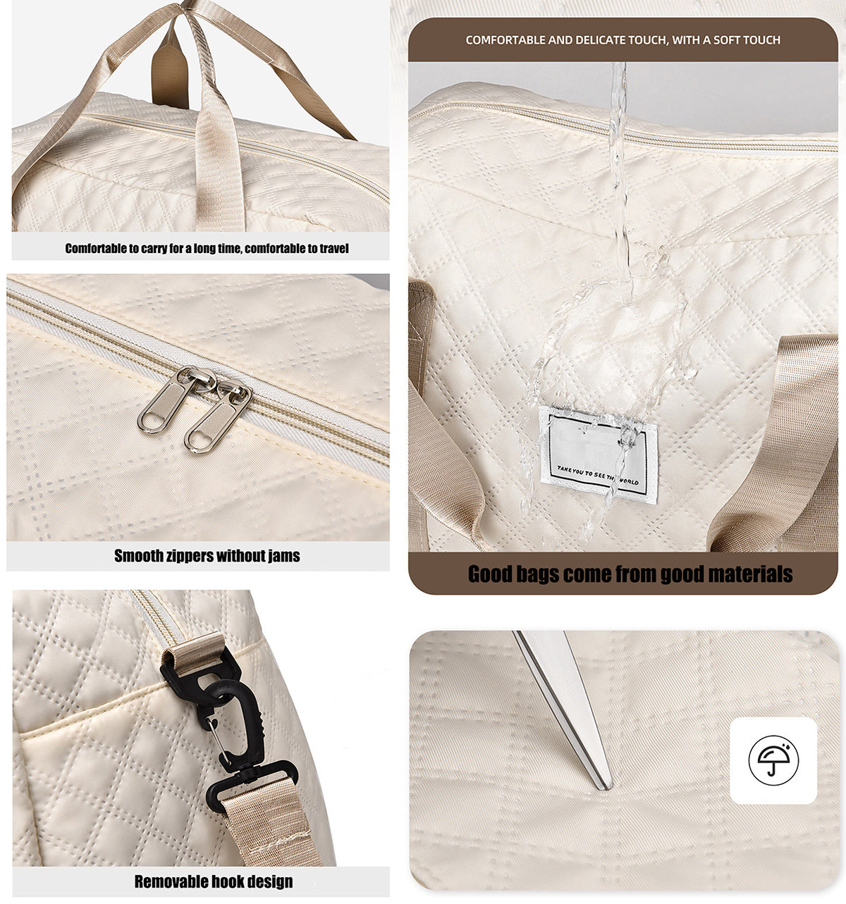 Convertible Crossbody Gym Duffel & Travel Backpack with Wet-Dry Separation by Passport Outfitters