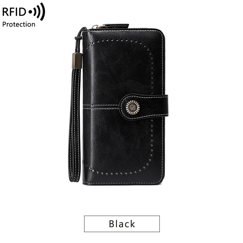 RFID-Blocking Travel Clutch Wallet | Multi-Card & Passport Organizer by Passport Outfitters