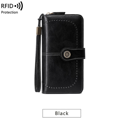 RFID-Blocking Travel Clutch Wallet | Multi-Card & Passport Organizer by Passport Outfitters