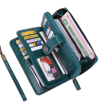 RFID-Blocking Travel Clutch Wallet | Multi-Card & Passport Organizer by Passport Outfitters
