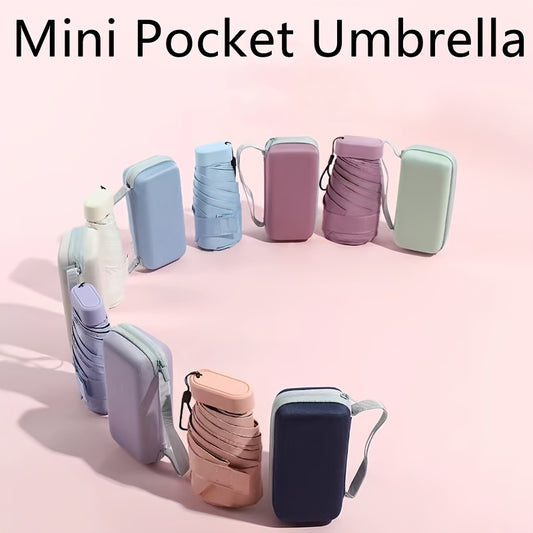 Multi-Color Foldable Mini Pocket Umbrella
