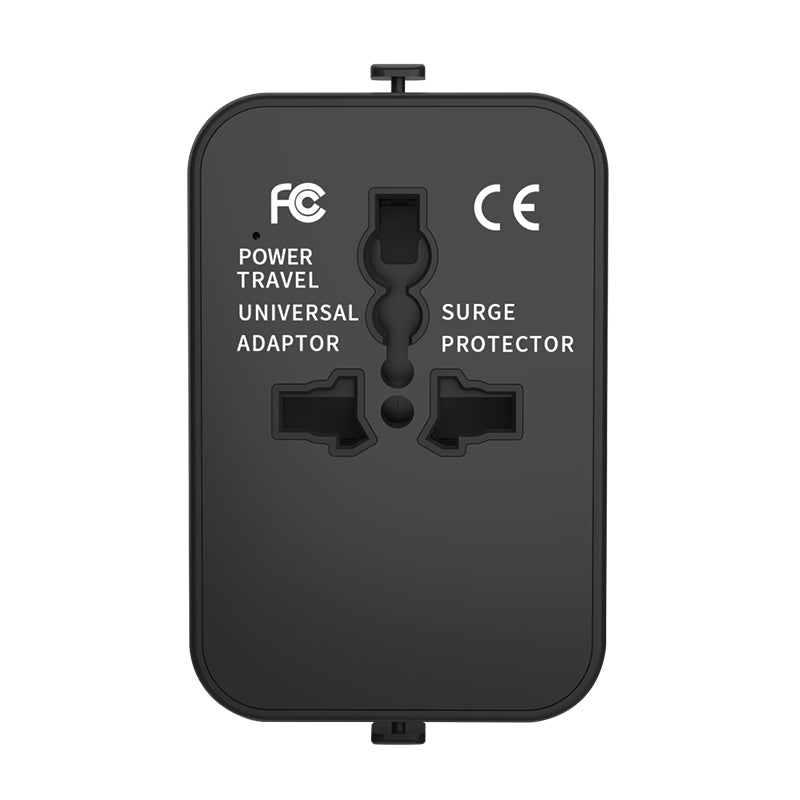 Passport Outfitters All-in-One Universal Travel Adapter & USB Fast Charger by Passport Outfitters
