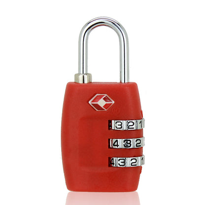 TSA-Approved 3-Digit Combination Travel Luggage Lock | Secure Zipper Padlock by Passport Outfitters