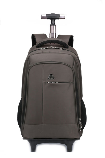 2-in-1 Detachable Wheeled Trolley Travel Backpack by Passport Outfitters