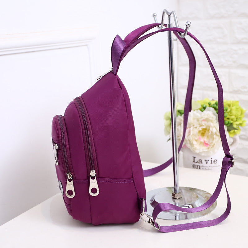 Lightweight Nylon Travel Chest Pack | Convertible Crossbody Sling & Mini Backpack by Passport Outfitters