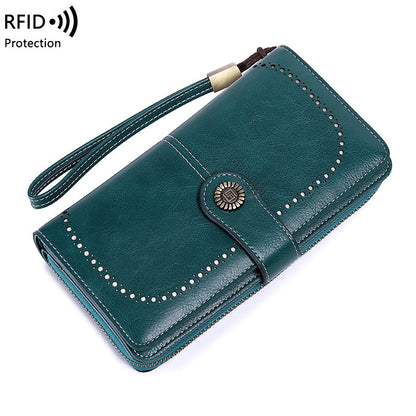 RFID-Blocking Travel Clutch Wallet | Multi-Card & Passport Organizer by Passport Outfitters