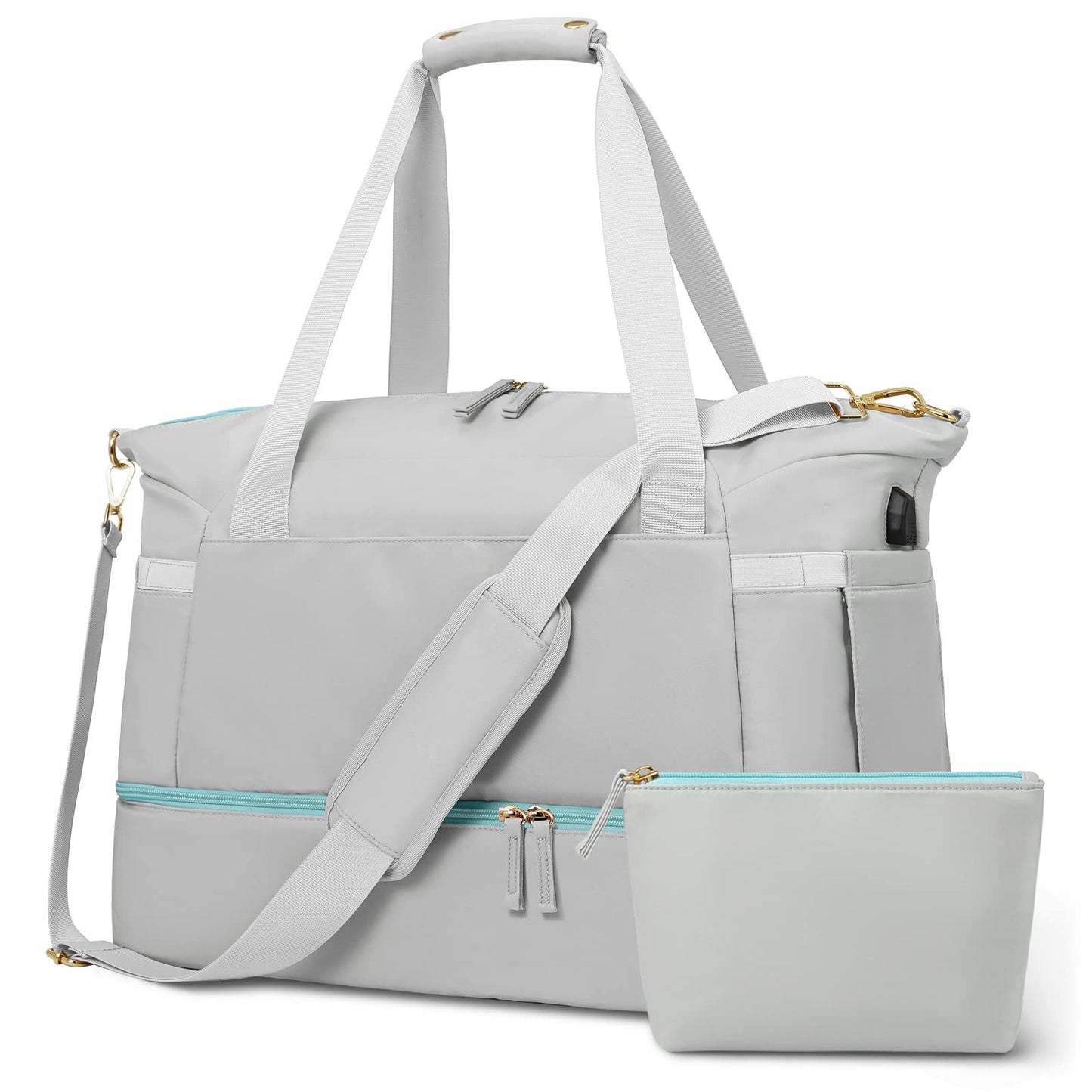 Waterproof Wet & Dry Travel Duffel | Sports & Gym Carry-On Tote by Passport Outfitters