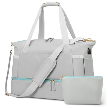 Waterproof Wet & Dry Travel Duffel | Sports & Gym Carry-On Tote by Passport Outfitters