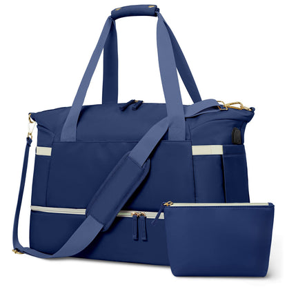 Waterproof Wet & Dry Travel Duffel | Sports & Gym Carry-On Tote by Passport Outfitters