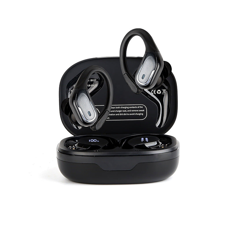 Wireless Noise-Canceling Ear-Hook Gaming Headset | Low-Latency Sports & Travel Earbuds by Passport Outfitters