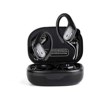Wireless Noise-Canceling Ear-Hook Gaming Headset | Low-Latency Sports & Travel Earbuds by Passport Outfitters
