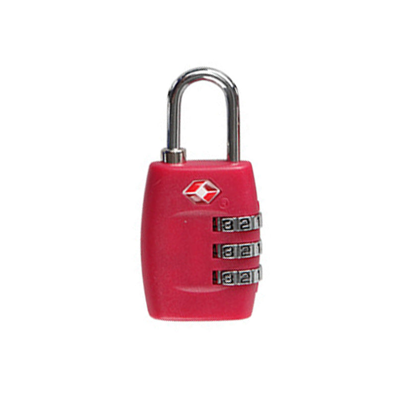 TSA-Approved 3-Digit Combination Travel Luggage Lock | Secure Zipper Padlock by Passport Outfitters