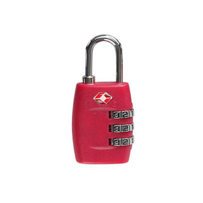 TSA-Approved 3-Digit Combination Travel Luggage Lock | Secure Zipper Padlock by Passport Outfitters