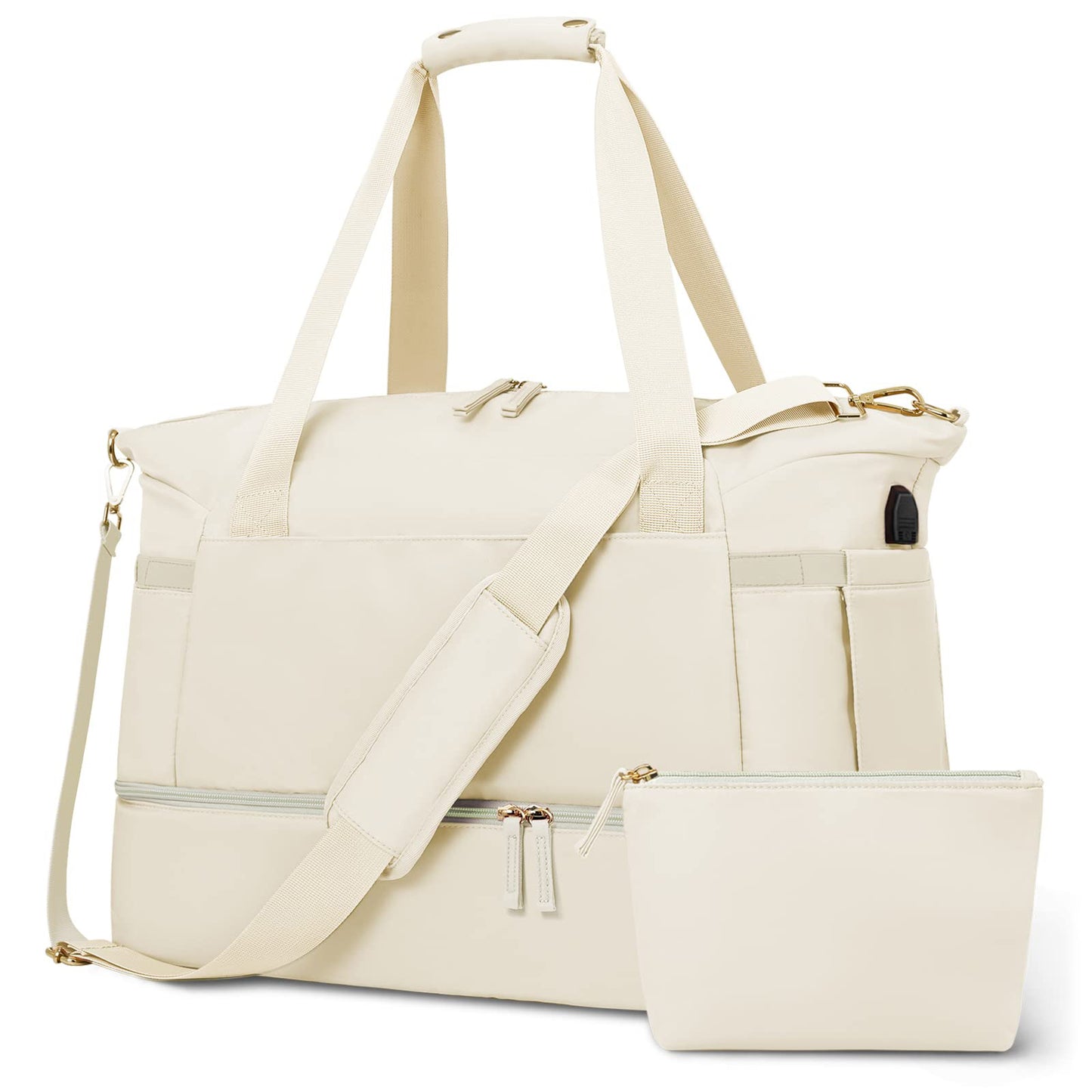 Waterproof Wet & Dry Travel Duffel | Sports & Gym Carry-On Tote by Passport Outfitters