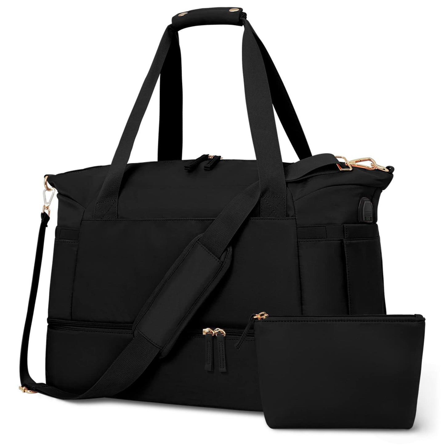 Waterproof Wet & Dry Travel Duffel | Sports & Gym Carry-On Tote by Passport Outfitters