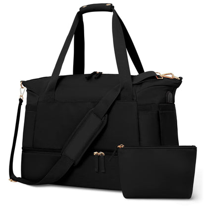 Waterproof Wet & Dry Travel Duffel | Sports & Gym Carry-On Tote by Passport Outfitters