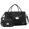 Large Capacity Durable Polyester Custom Fashionable Waterproof Zipper Closure Unisex Crossbody Fitness Bag Portable Outdoor Dry