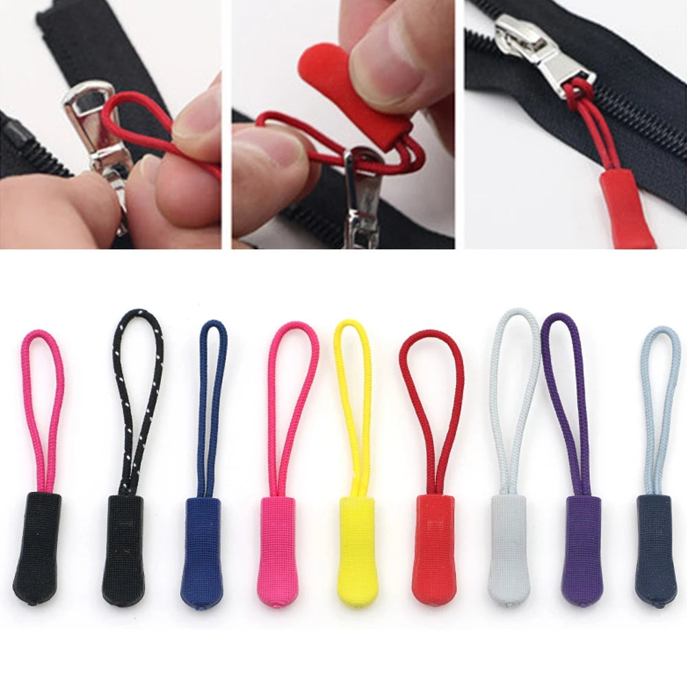 Universal Zipper Pull Replacement Set (10 Pack) by Passport Outfitters
