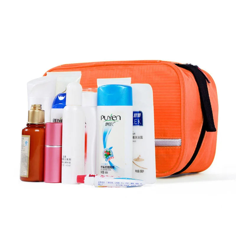 New Hanging Toiletry Bag Travel Toiletry Wash Organizer Kit for Men Women Cosmetics Make Up Sturdy Hanging Hook Shower Bags by Passport Outfitters