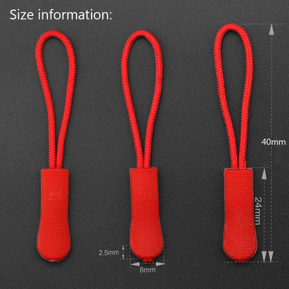 Universal Zipper Pull Replacement Set (10 Pack) by Passport Outfitters