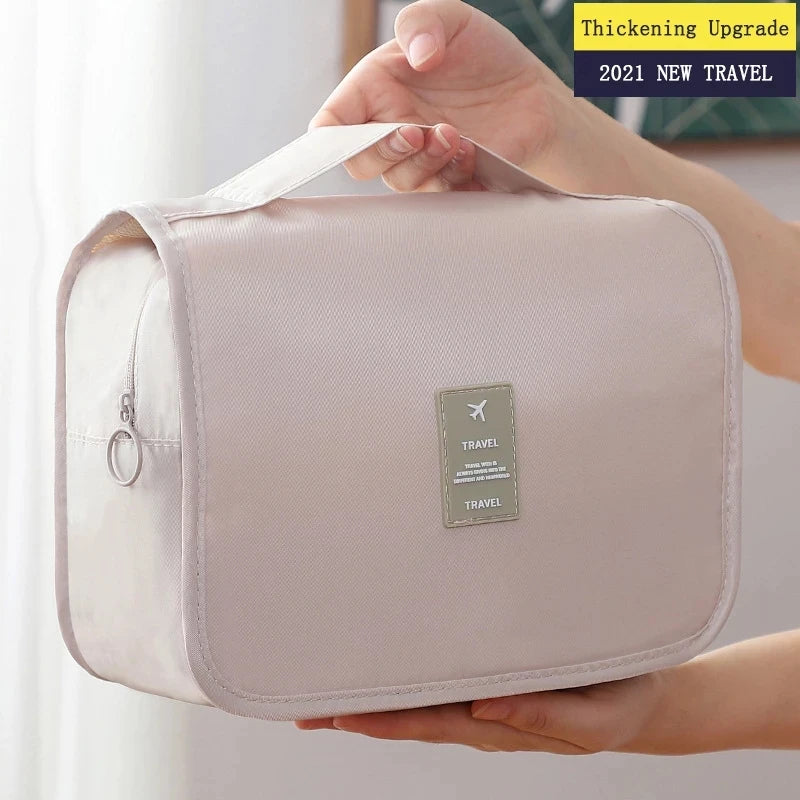 New Hanging Toiletry Bag Travel Toiletry Wash Organizer Kit for Men Women Cosmetics Make Up Sturdy Hanging Hook Shower Bags by Passport Outfitters