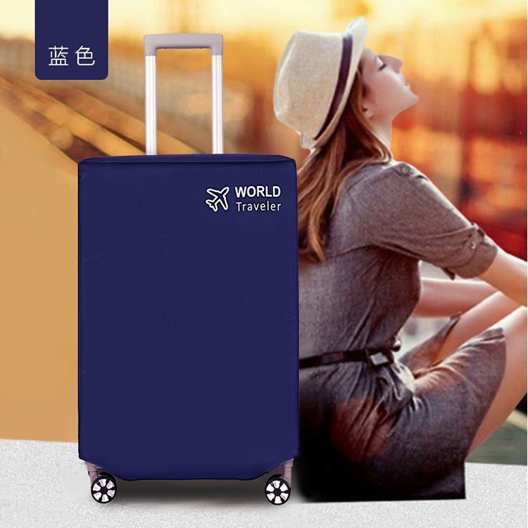 Thickened luggage case protective cover 20 suitcase cover waterproof wear-resistant luggage case shipping dust cover 24/26/28 inch by Passport Outfitters