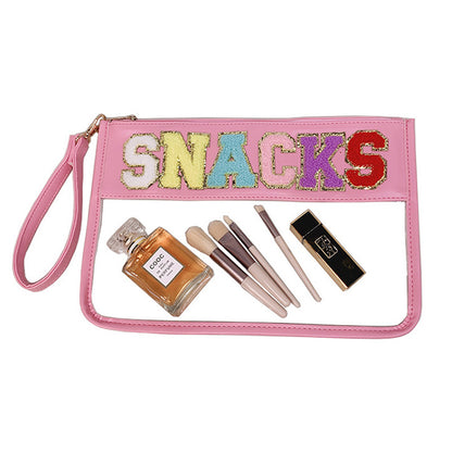 Cross-border Explosive Transparent PVC Portable Cosmetic Bag Waterproof Portable Storage Bag Beach Travel Cosmetic Bag Envelope Bag by Passport Outfitters