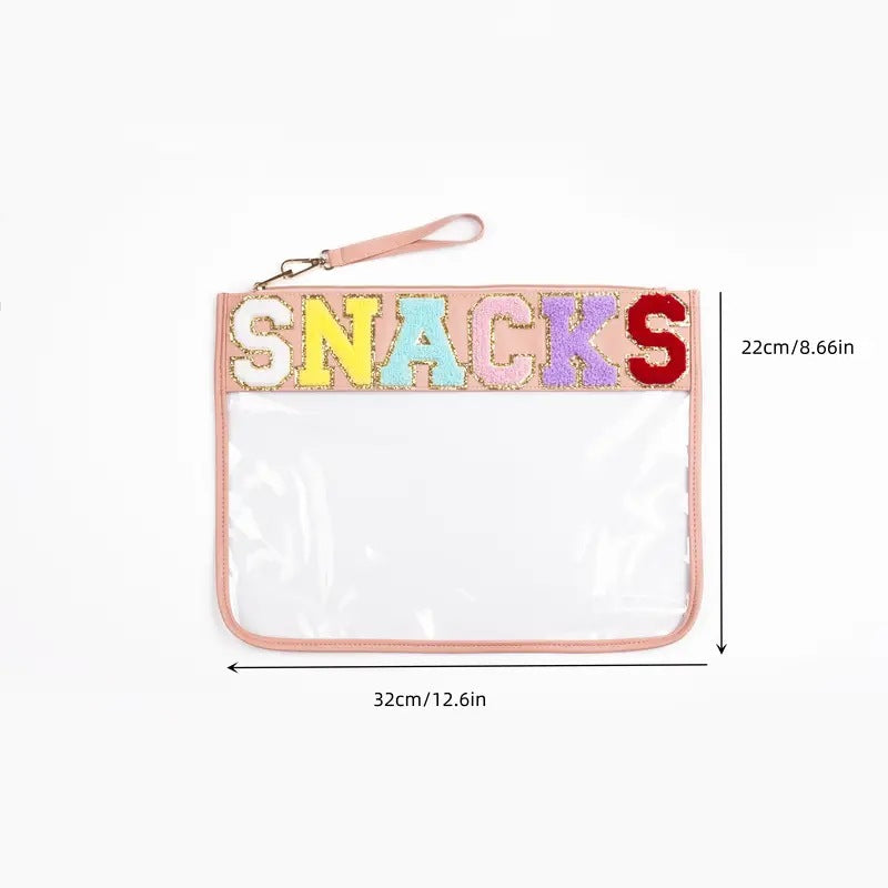 Cross-border Explosive Transparent PVC Portable Cosmetic Bag Waterproof Portable Storage Bag Beach Travel Cosmetic Bag Envelope Bag by Passport Outfitters