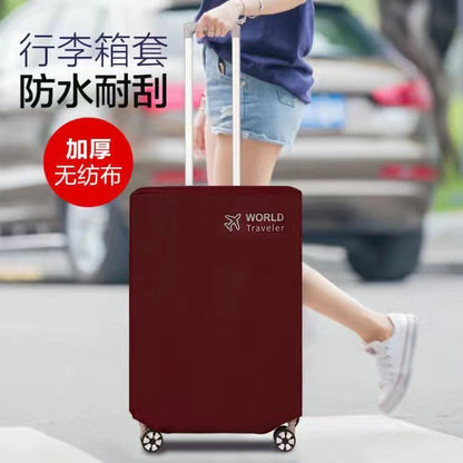 Thickened luggage case protective cover 20 suitcase cover waterproof wear-resistant luggage case shipping dust cover 24/26/28 inch by Passport Outfitters