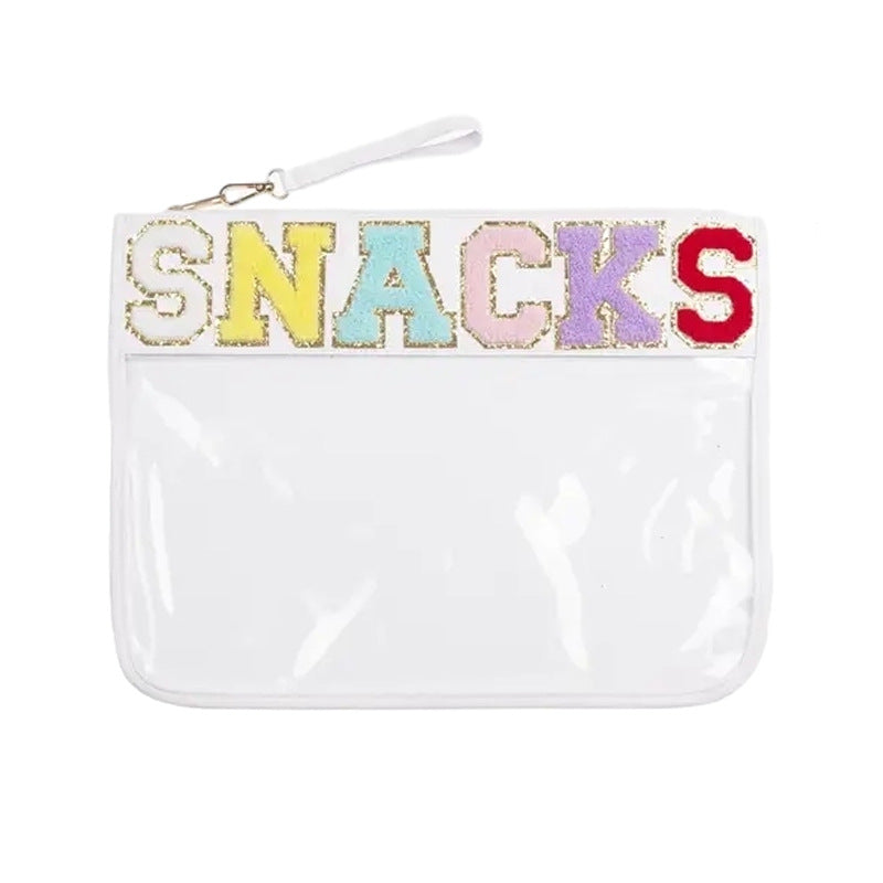 Cross-border Explosive Transparent PVC Portable Cosmetic Bag Waterproof Portable Storage Bag Beach Travel Cosmetic Bag Envelope Bag by Passport Outfitters