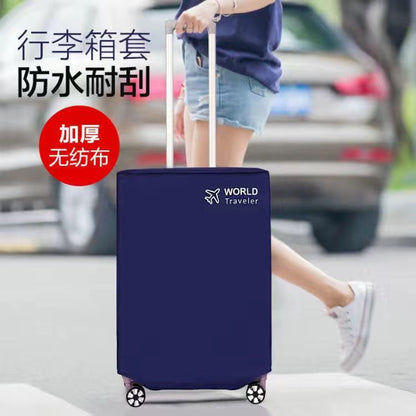 Thickened luggage case protective cover 20 suitcase cover waterproof wear-resistant luggage case shipping dust cover 24/26/28 inch by Passport Outfitters