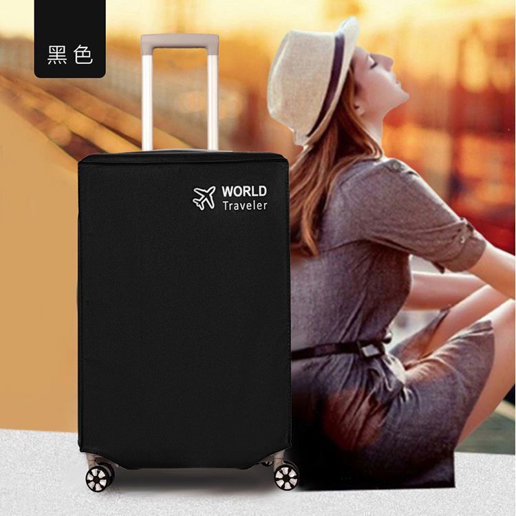 Thickened luggage case protective cover 20 suitcase cover waterproof wear-resistant luggage case shipping dust cover 24/26/28 inch by Passport Outfitters
