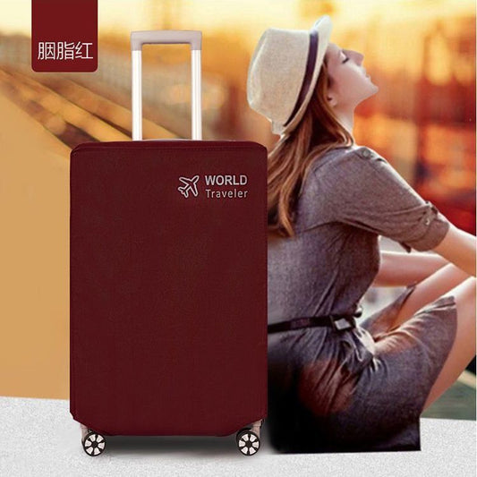 Thickened luggage case protective cover 20 suitcase cover waterproof wear-resistant luggage case shipping dust cover 24/26/28 inch by Passport Outfitters