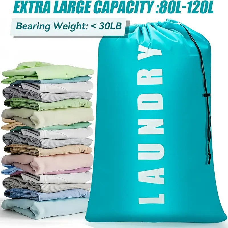 Cross-Border Storage Laundry Bag Waterproof Oxford Cloth Portable Travel Storage Bag Moving Drawstring Drawstring Dirty Clothes Bag by Passport Outfitters