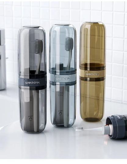 Travel Mouthwash Cup Portable Toothbrush Holder - Passport Outfitters Apparel 