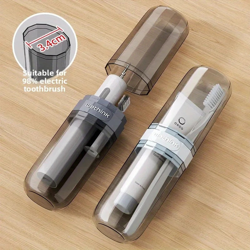 Travel Mouthwash Cup Portable Toothbrush Holder - Passport Outfitters Apparel 