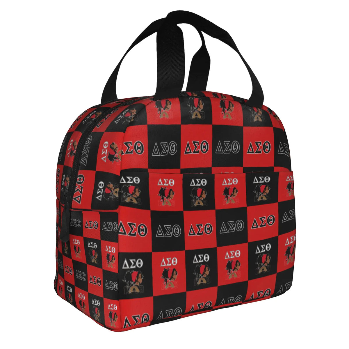 Deltas Sigmas Thetas 1913 DST Sorority Insulated Lunch Tote Bag for Women Portable Cooler Thermal Bento Box Work School Travel by Passport Outfitters